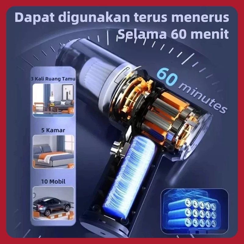 BEST SALE Panasonic Vacuum Cleaner Portable 5 in 1 Home Penyedot Debu Portable Alat Penyedot Debu