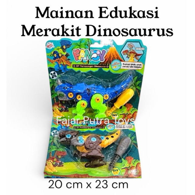 MTC TOYS Grosir Mainan Edukasi Anak Merakit Dinosaurus