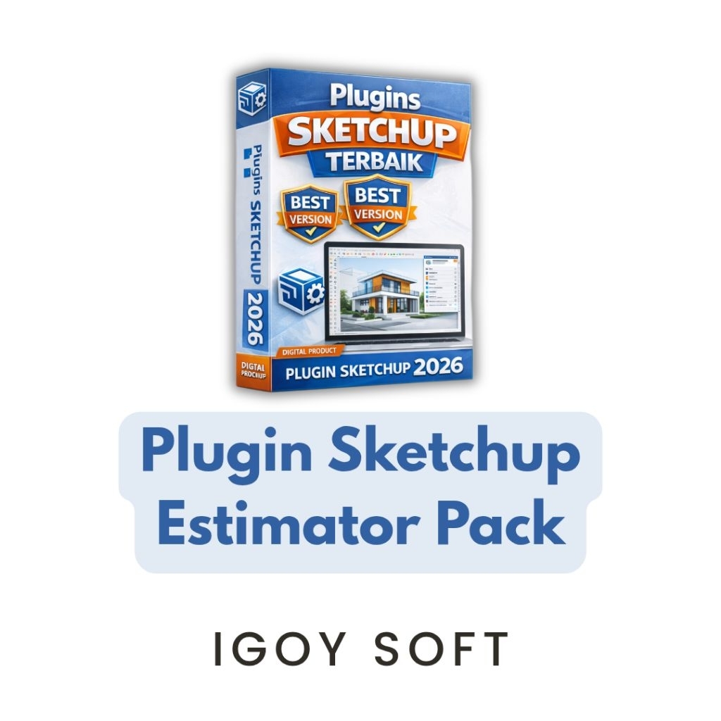 Estimator Plugin SketchUp Pack Permanen Tanpa Batas