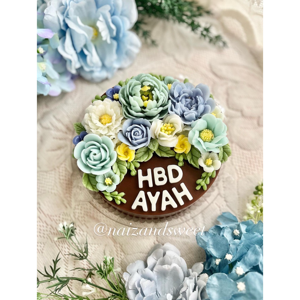puding bunga hampers depok 15cm