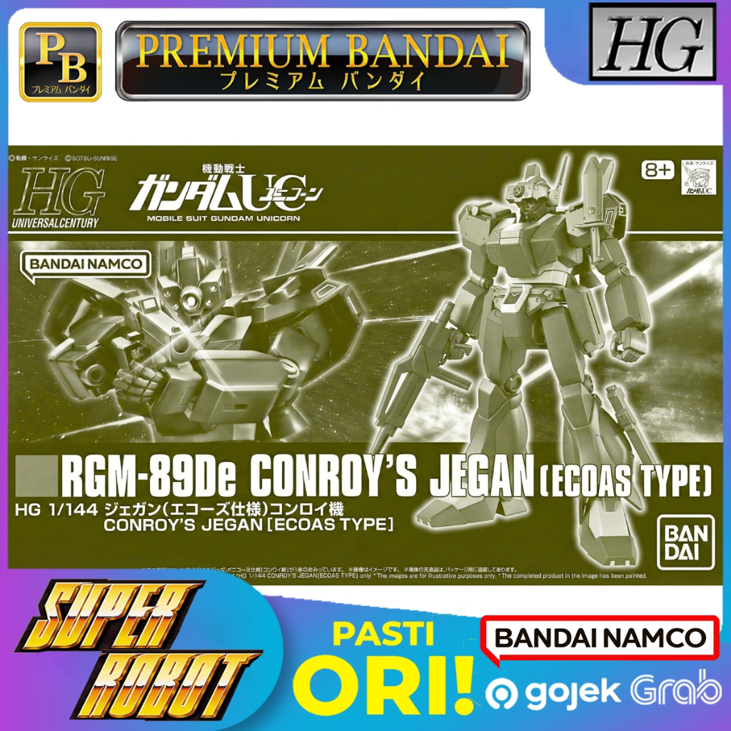 BANDAI HG RGM-89De Conroy's Jegan [Ecoas Type] - HGUC P-BANDAI Limited