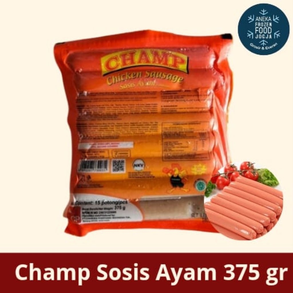 Champ Sosis Ayam 375gr isi 15
