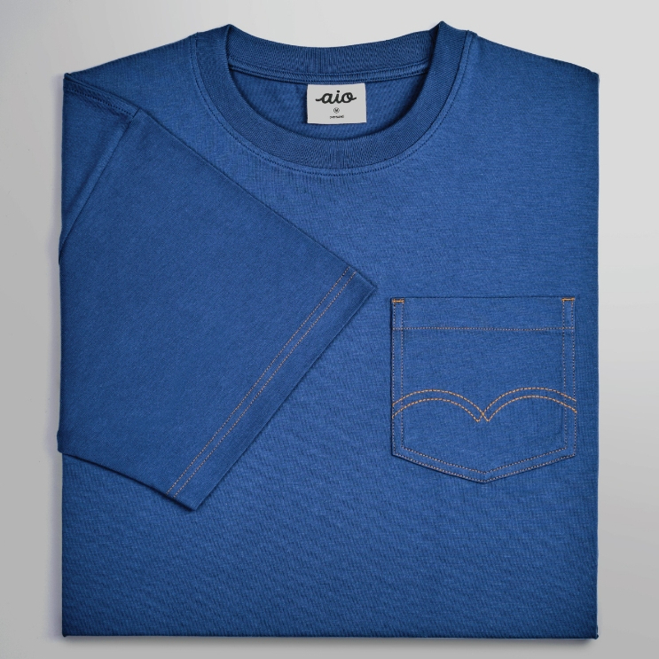 aio - Kaos Premium Heavyweight - Denim