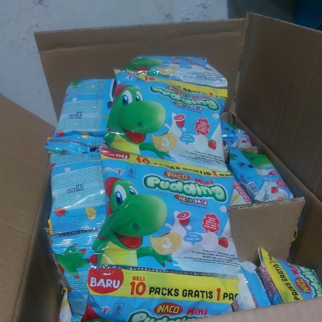 Inaco Jelly Mini Puding Aneka Rasa Isi 3