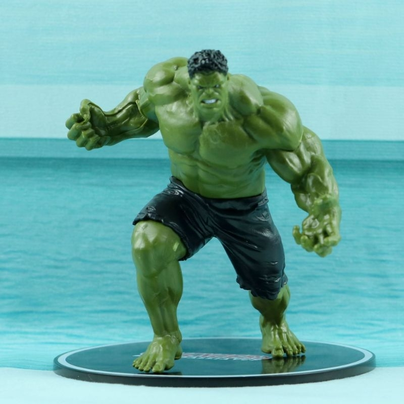CAKE TOPPER MARVEL HULK JUMBO PREMIUM / MAINAN ACTION FIGURE HULK JUMBO
