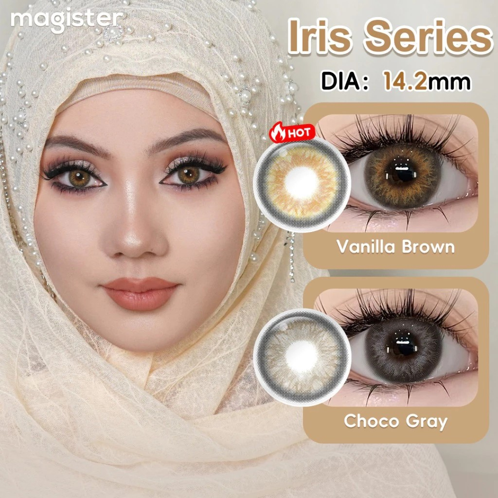 Magister Softlens Iris Series Soflen Sepasang Lensa Kontak