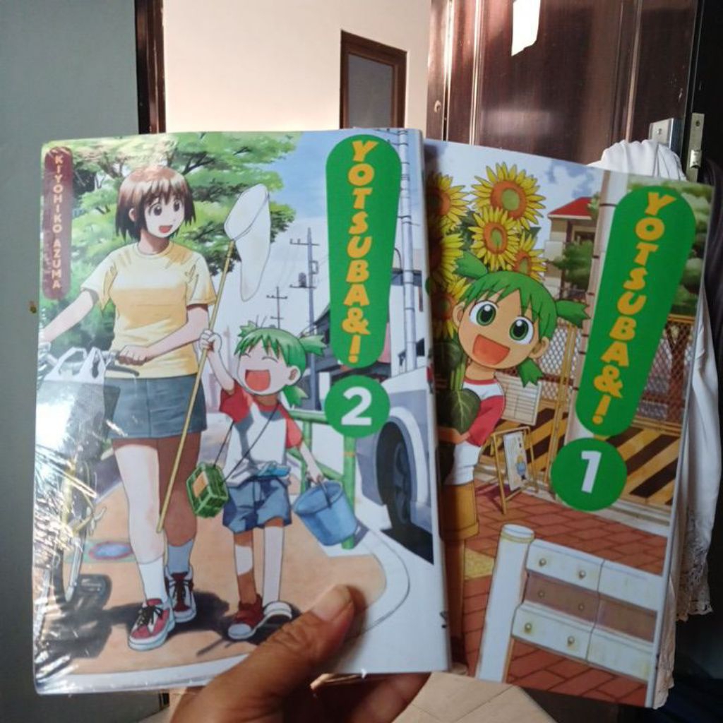 KOMIK YOTSUBA 1 DAN 2. BHS INGGRIS