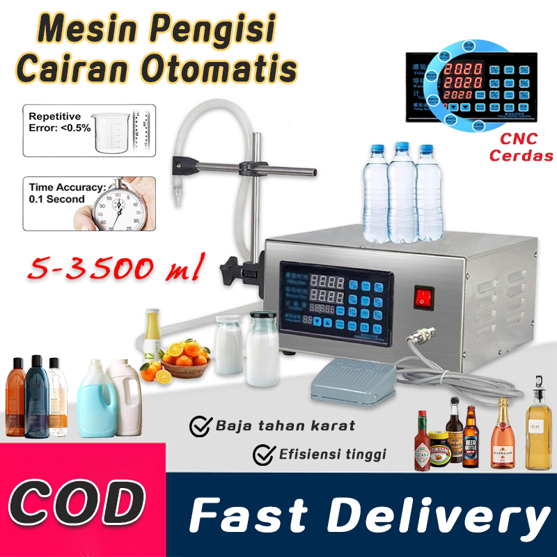 GFK-280 Mesin Pengisian Cairan Mesin Filling Liquid Mesin Pengisi Cairan Otomatis Flling Liquid Mesi
