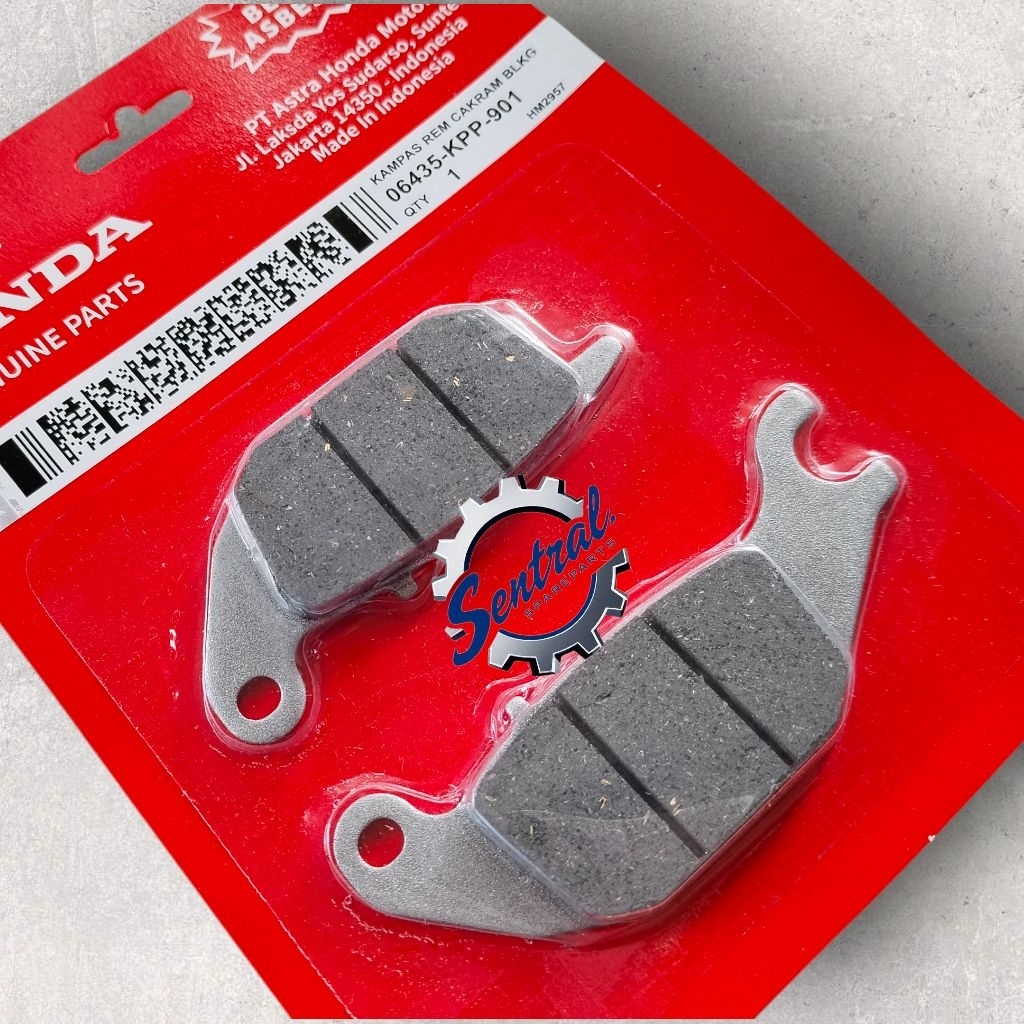 Kampas Rem Cakram Dispad Belakang Supra x 125 Honda KPP ( Grade A )