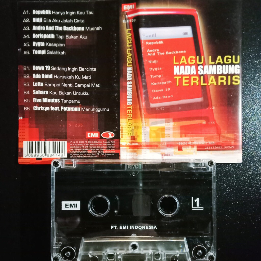KASET PITA LAGU NADA SAMBUNG TERLARIS