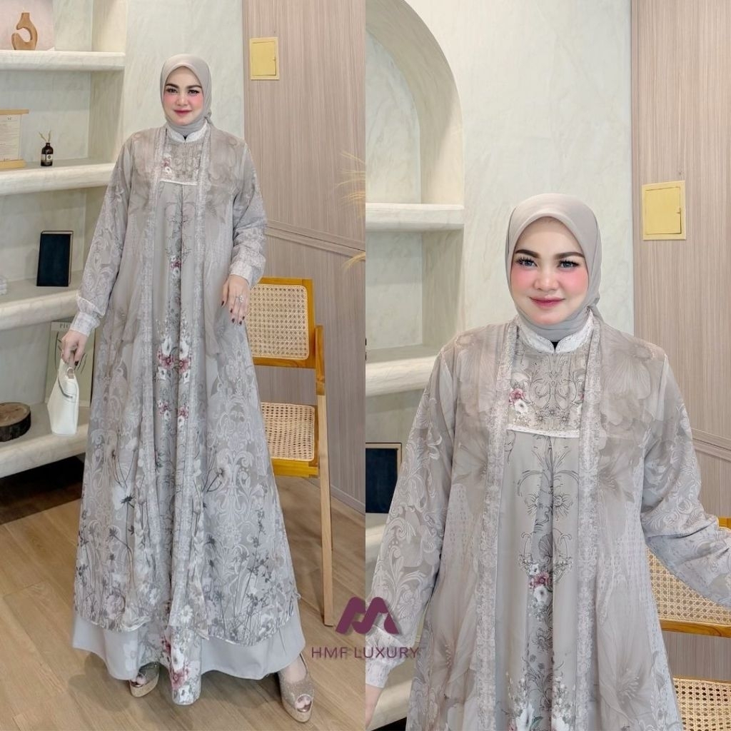 hilya dress 2in1 by hmf