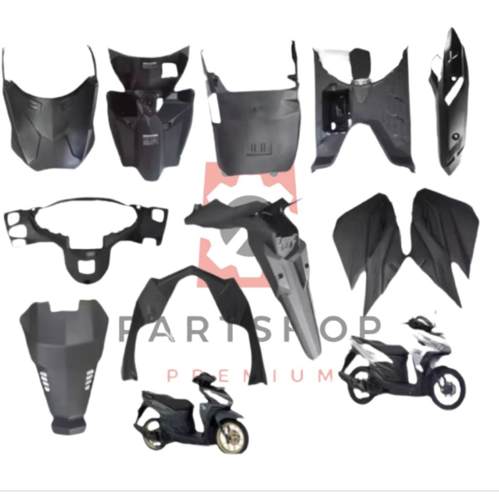 FULLSET BODY KASAR HONDA VARIO 125/150 LED OLD TAHUN 2016-2017-2018
