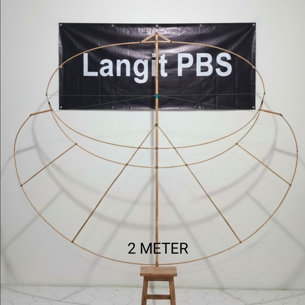 KERANGKA LAYANGAN PEGON LODOYO / GAPANGAN 2 METER + SENDAREN