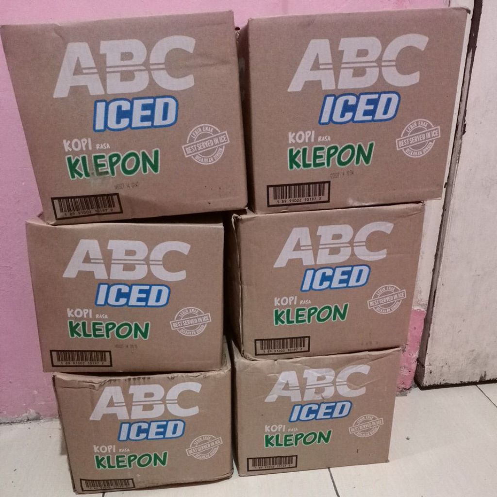 ABC klepon (1Dus) 120 sachet 12 renceng