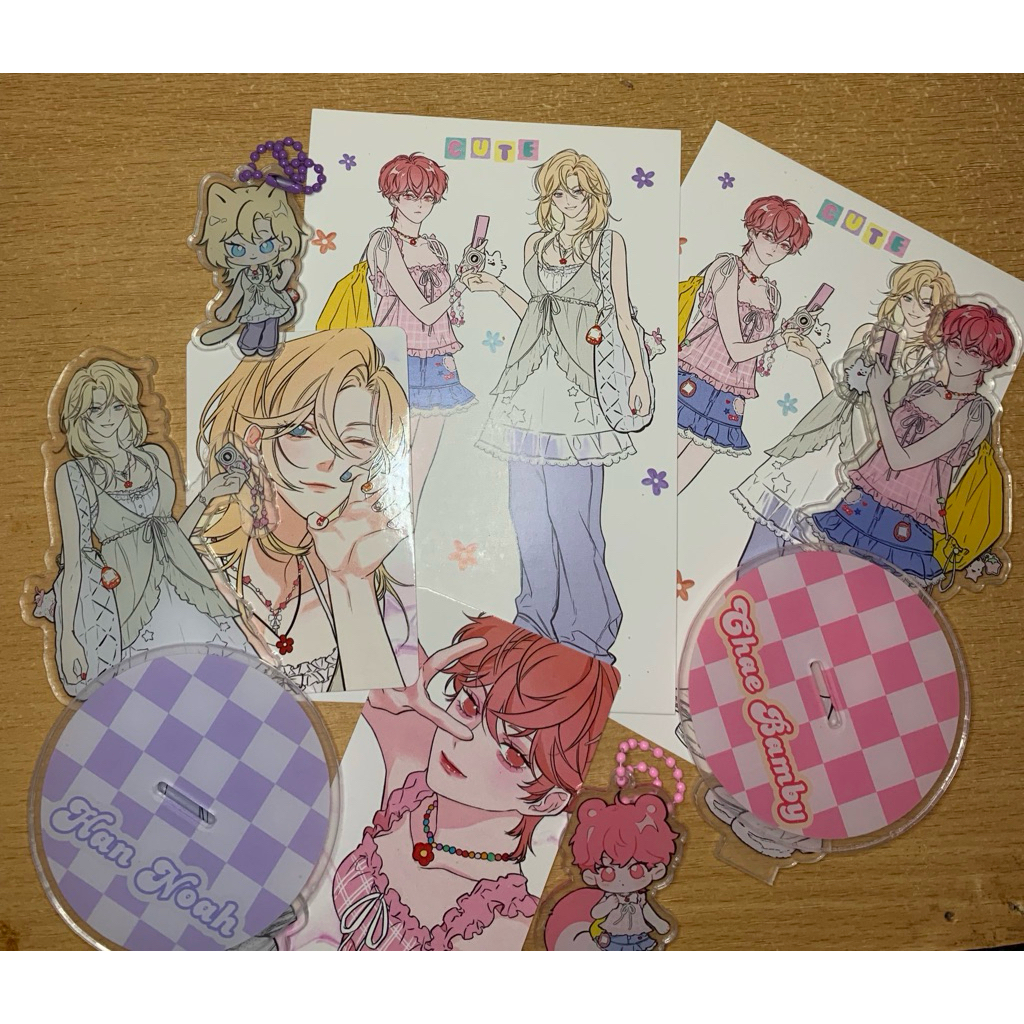 wts standee noah bamby pyapink plave