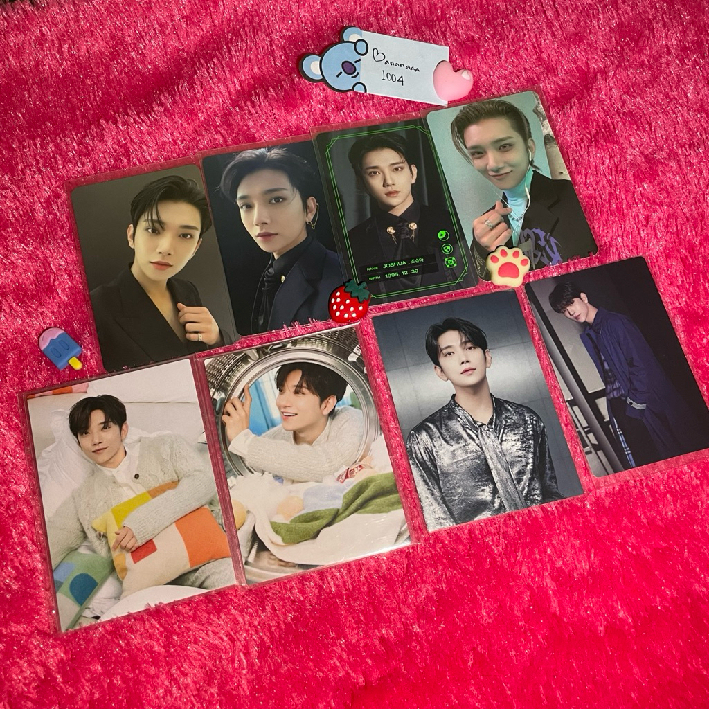 Photocard Seventeen Official Photocard Seventeen Joshua Photocard Seventeen Murah