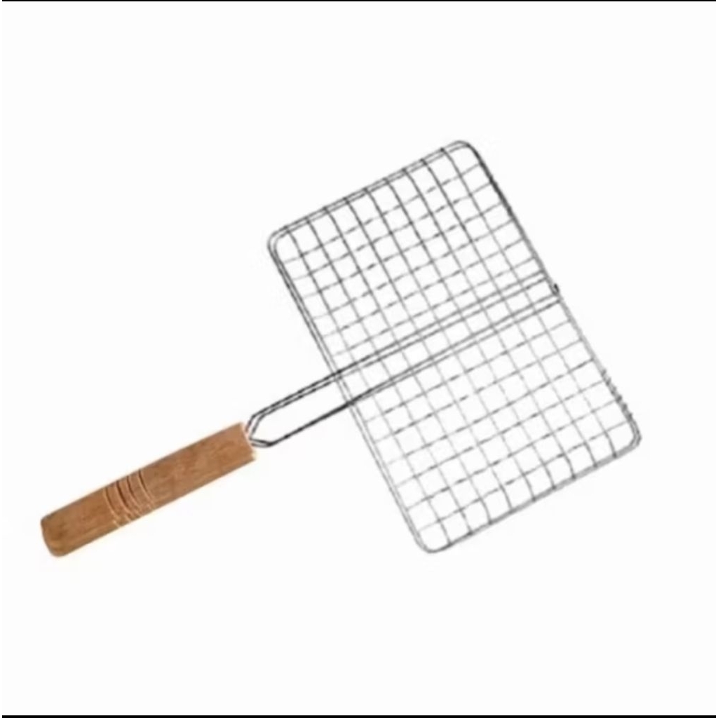 Panggangan ikan bakar Pemanggang Bakaran panggangan capit / panggangan kawat / alat bakaran ikan / .