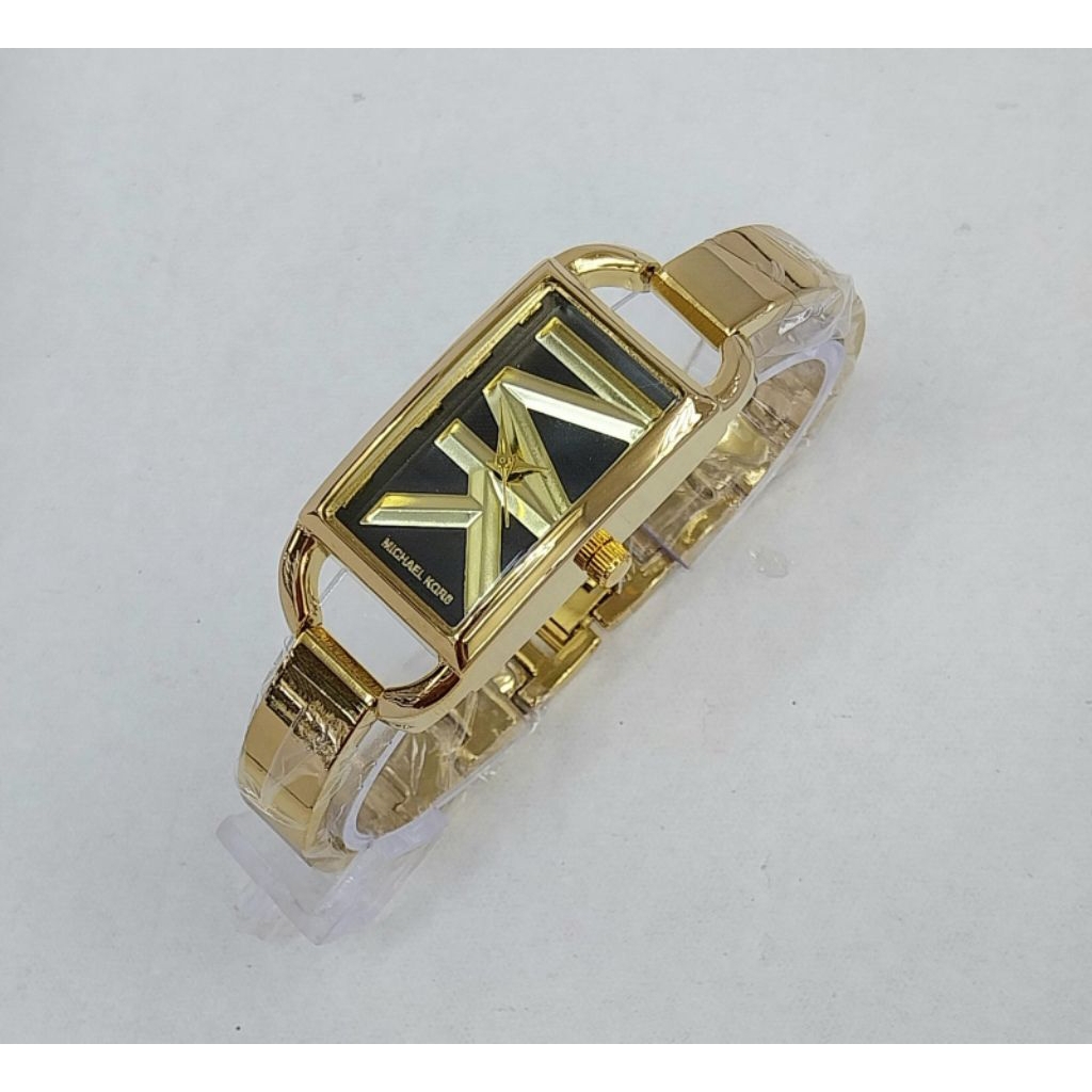 Jam Tangan Wanita MK Analog Rantai Stainless Premium