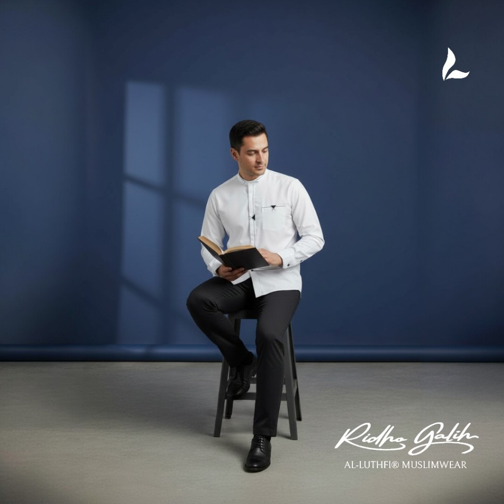 AL-LUTHFI - Baju Koko Manset Premium