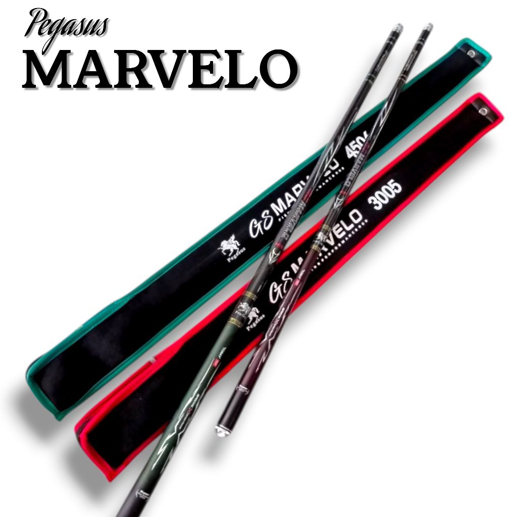 Joran Tegek Carbon Action Kaku Pegasus Marvelo Ruas Panjang