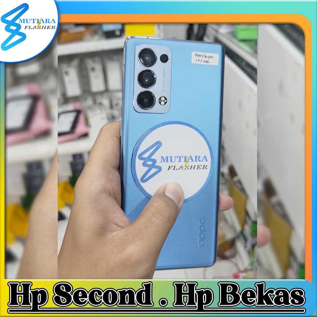 Oppo Reno 6 Pro 5G Ram 12 Rom 256GB Bekas Original Flasher Store