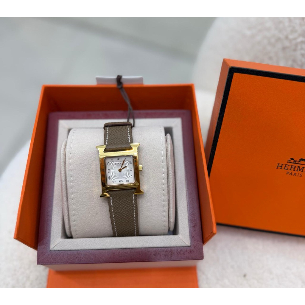 Jam Tangan Wanita Kulit Hour Heure 26 MM Watch Authentic Grade