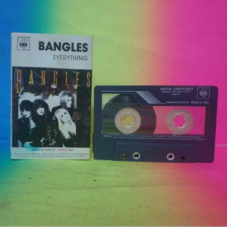 kaset BANGLES everything BAGUS mulus MURAH