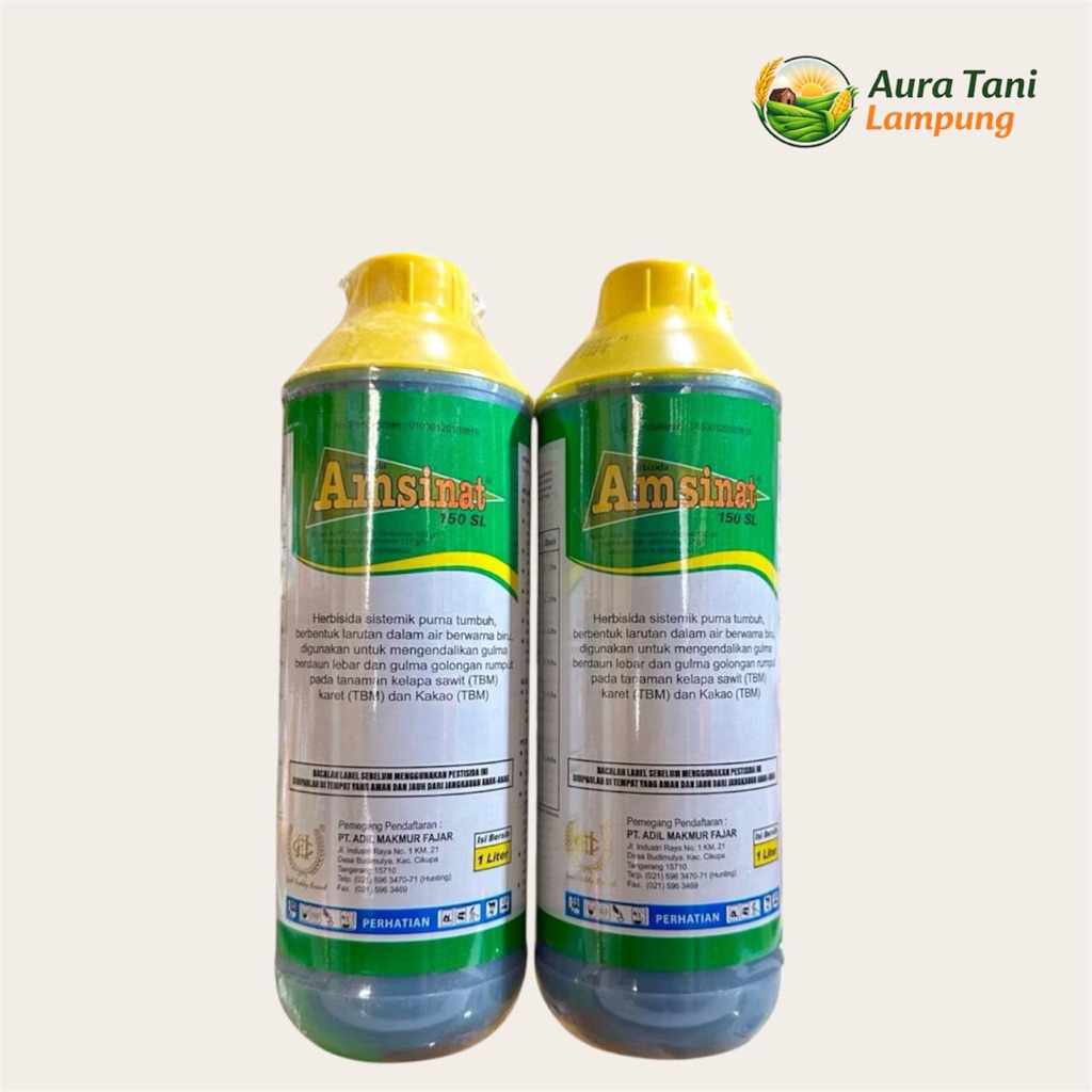 AMSINAT 150SL 1 L - Herbisida Amsinat Pembasmi Rumput Membandel