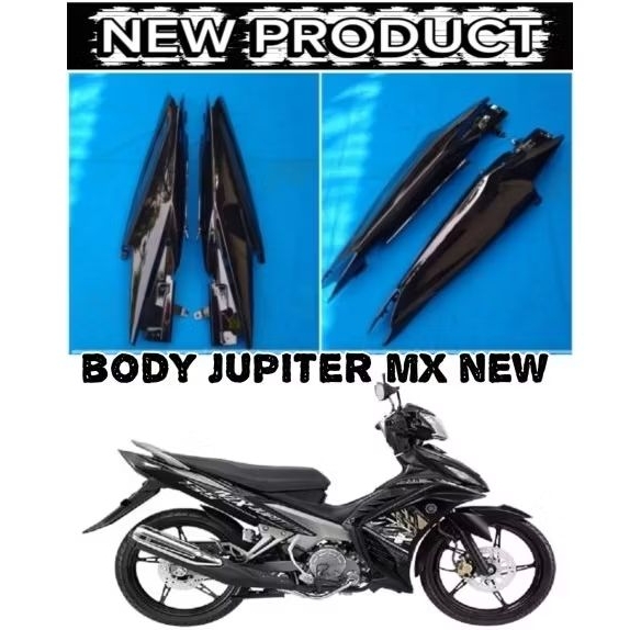 cover body samping jupiter mx new 135 dek jupiter mx new 135 body kanan kiri jupiter mx new 135 hita