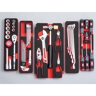 KTC Tool Set 52pcs double-door metal case type SK4520WZ Mechanic Tool Set