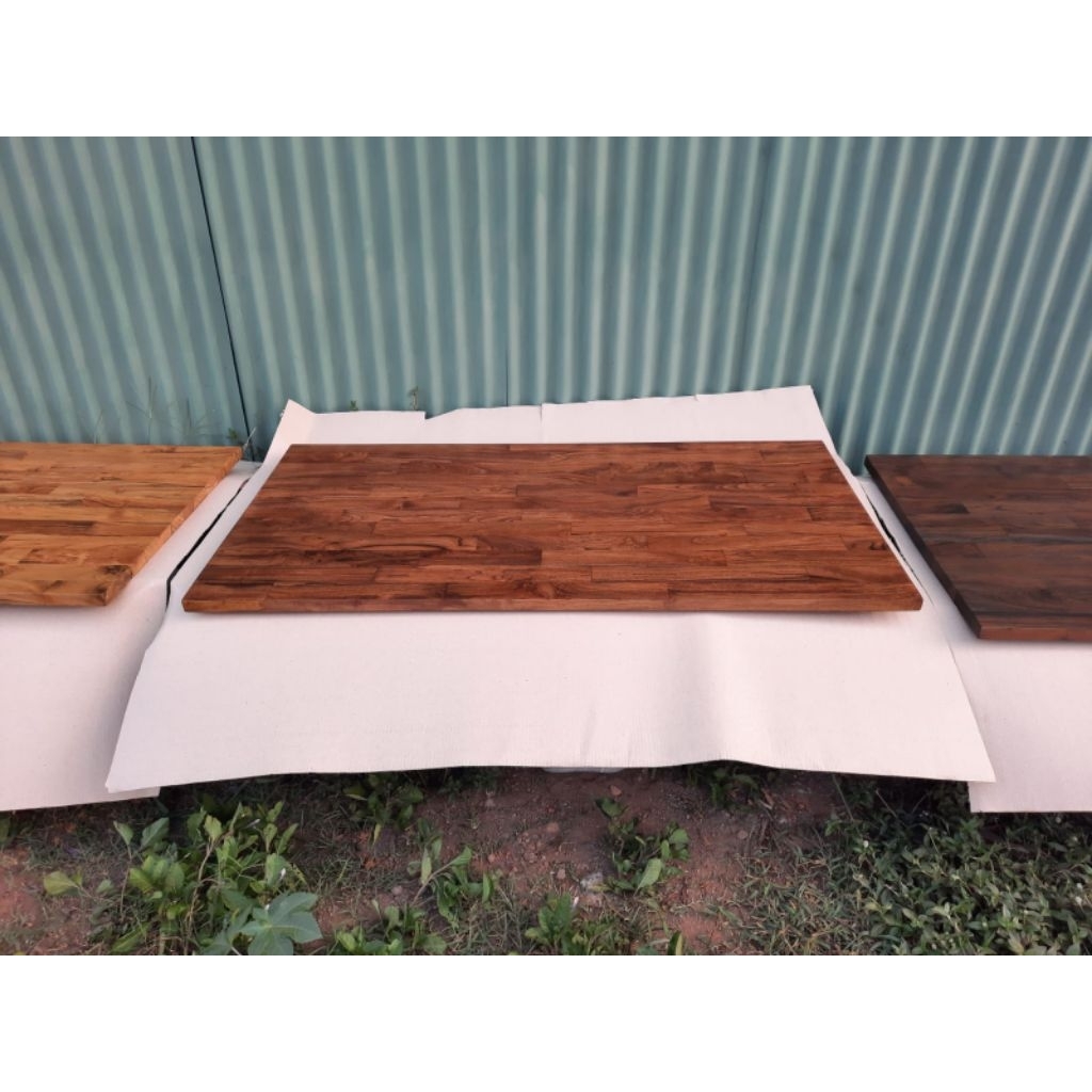 top meja fjl jati tebal 3cm