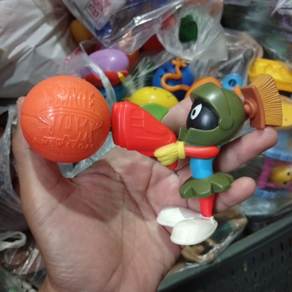 happy meal toys space jam martian figure