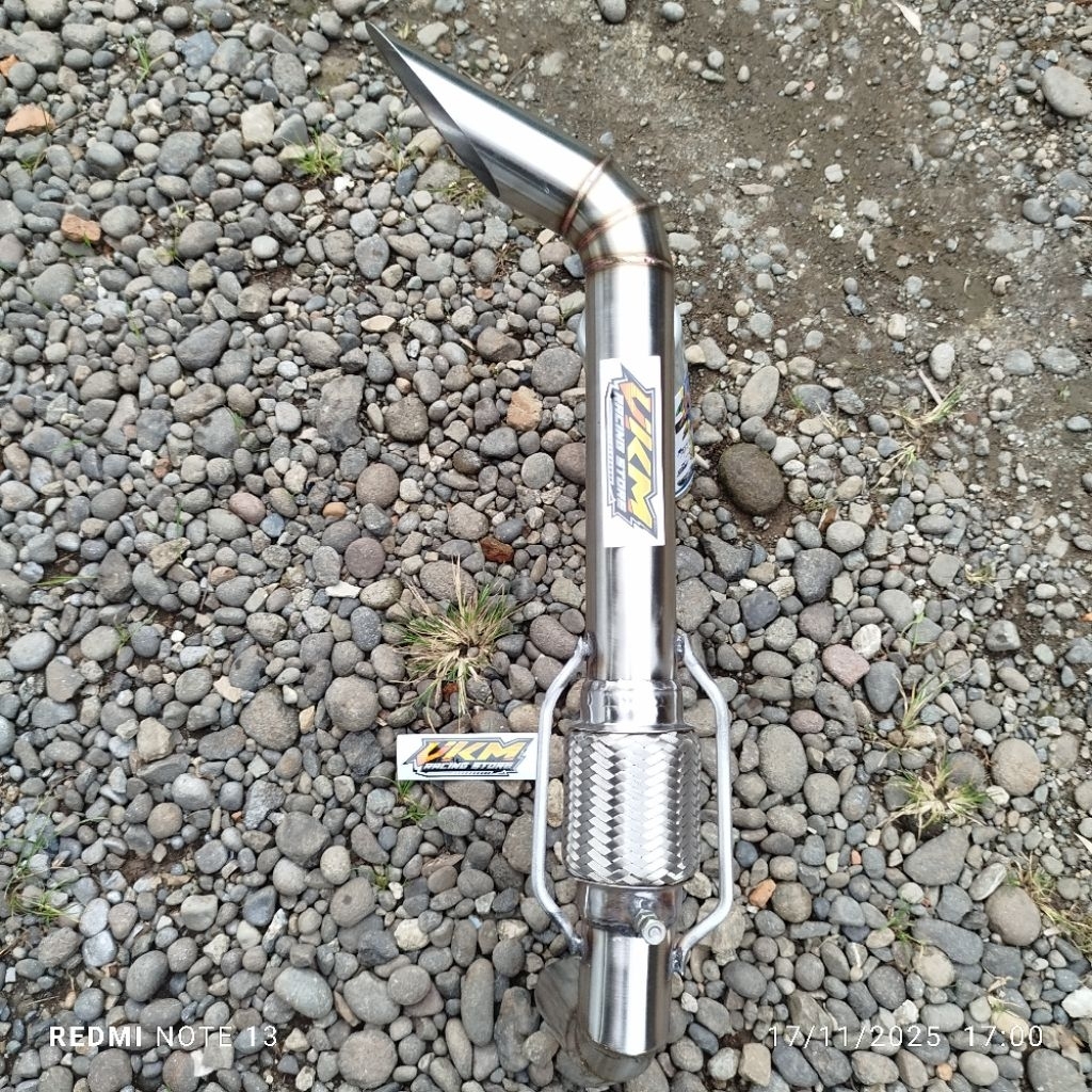 Knalpot PNP Traktor Universal Kubota dan Yanmar fleksibel Ngirrr