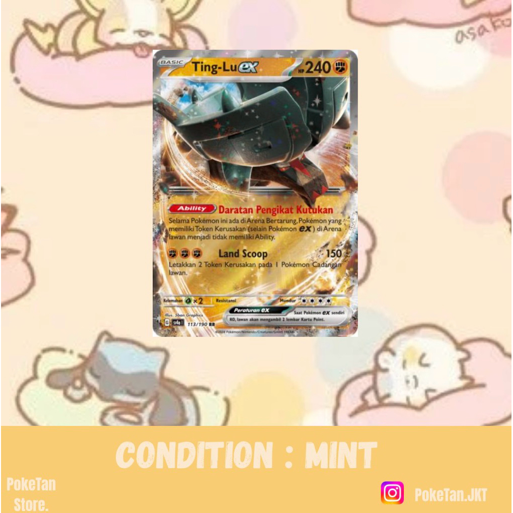 Ting Lu-Harta Berkilau Ex-113/190-Double Rare-Bahasa Indonesia