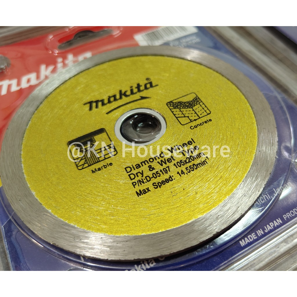 MATA POTONG KERAMIK MAKITA KERING 4'' DAN MATA POTONG KERAMIK MAKITA BASAH 4'' / MATA POTONG MAKITA 