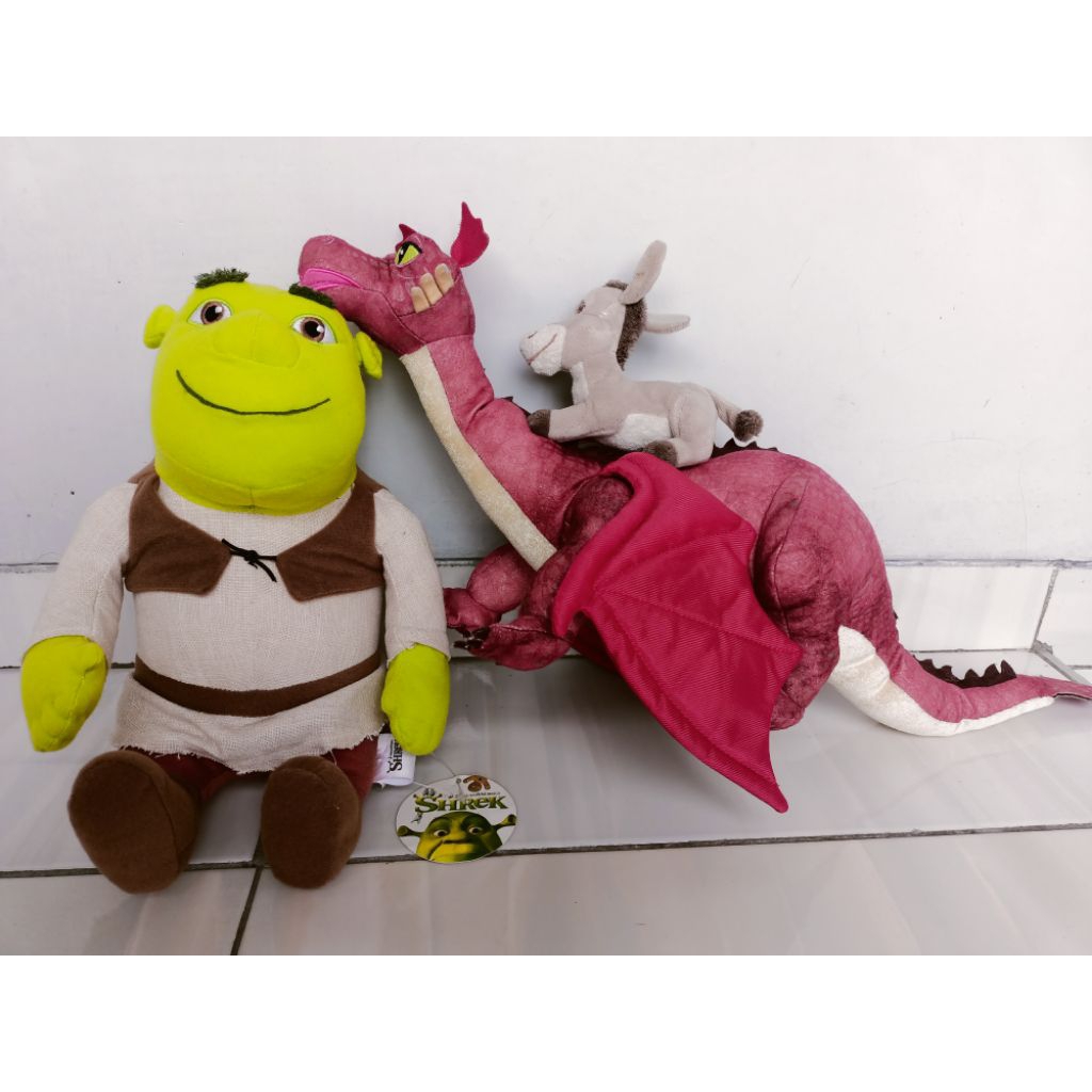 Boneka Sherk + Naga Shrek