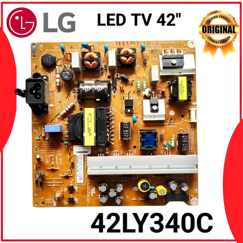 PSU / Power Supply TV LG 42LY340C-TA 42" Part TV Mesin LED 42 inch LY340C PSU 42 LY340 Original Berg