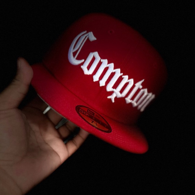 Topi New Era X Compton Merah