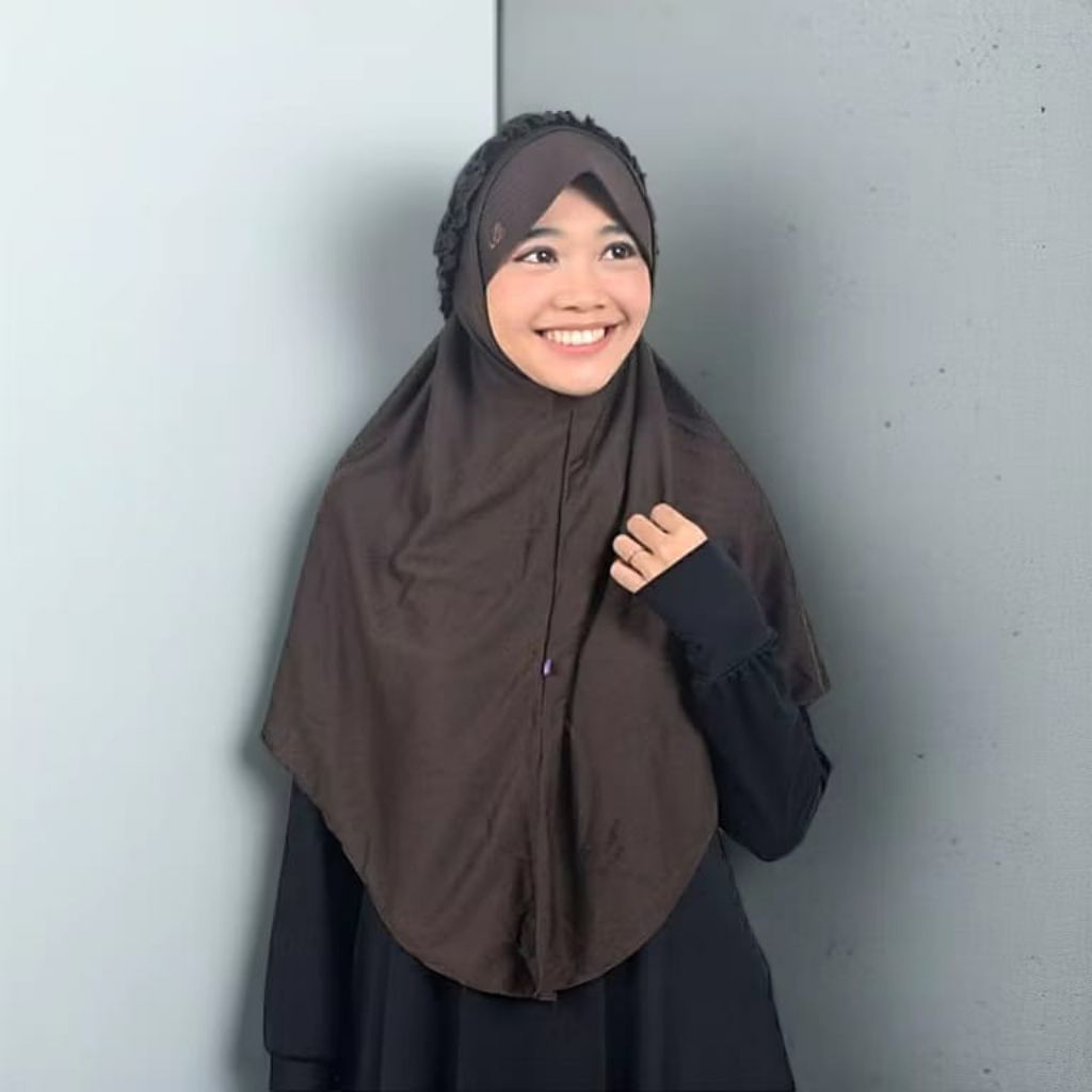 Kerudung Anak TK SD SMP SMA Vios Instan Jilbab Wanita Dewasa Premium Krudung Rabbani Ori