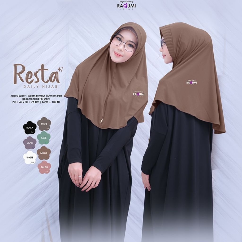 RESTA DAILY HIJAB ORI RAQUMI HIJAB