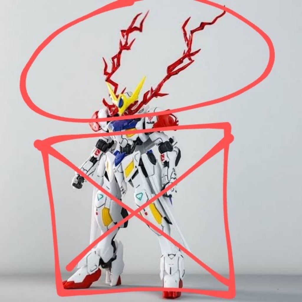 HG Gundam Barbatos part Effect Eyes (KW)