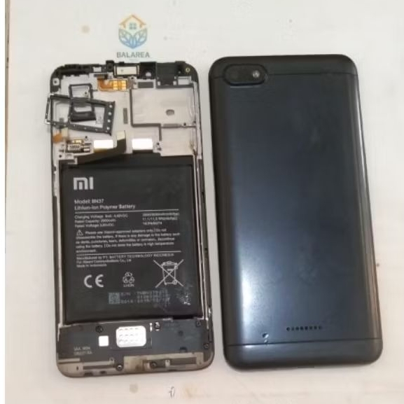 Frame baterai backdoor redmi 6a original copotan