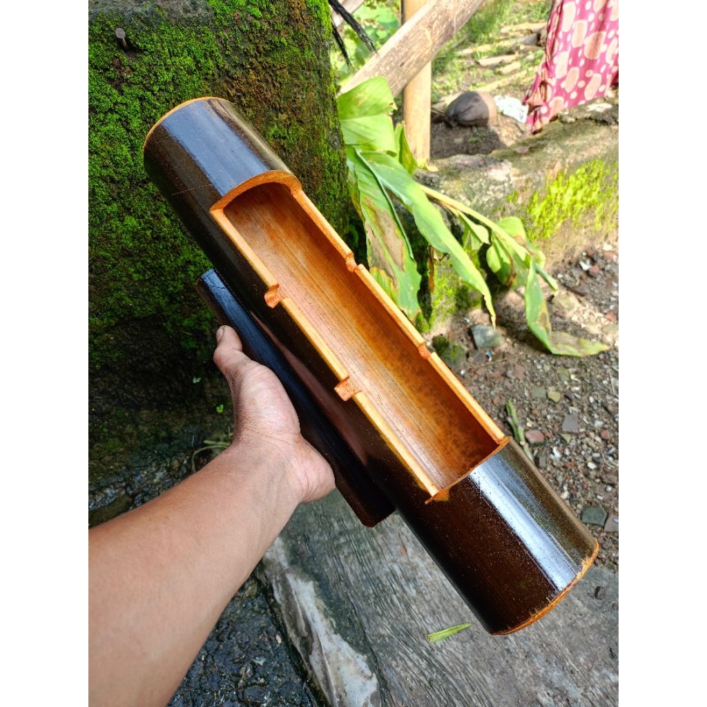 Asbak bambu ukuran besar asbak rokok antik asbak bambu tahan panas