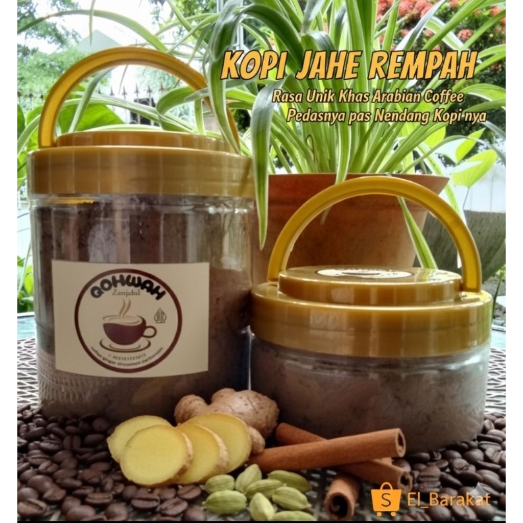 Kopi Jahe Rempah QOHWAH ZANJABIL