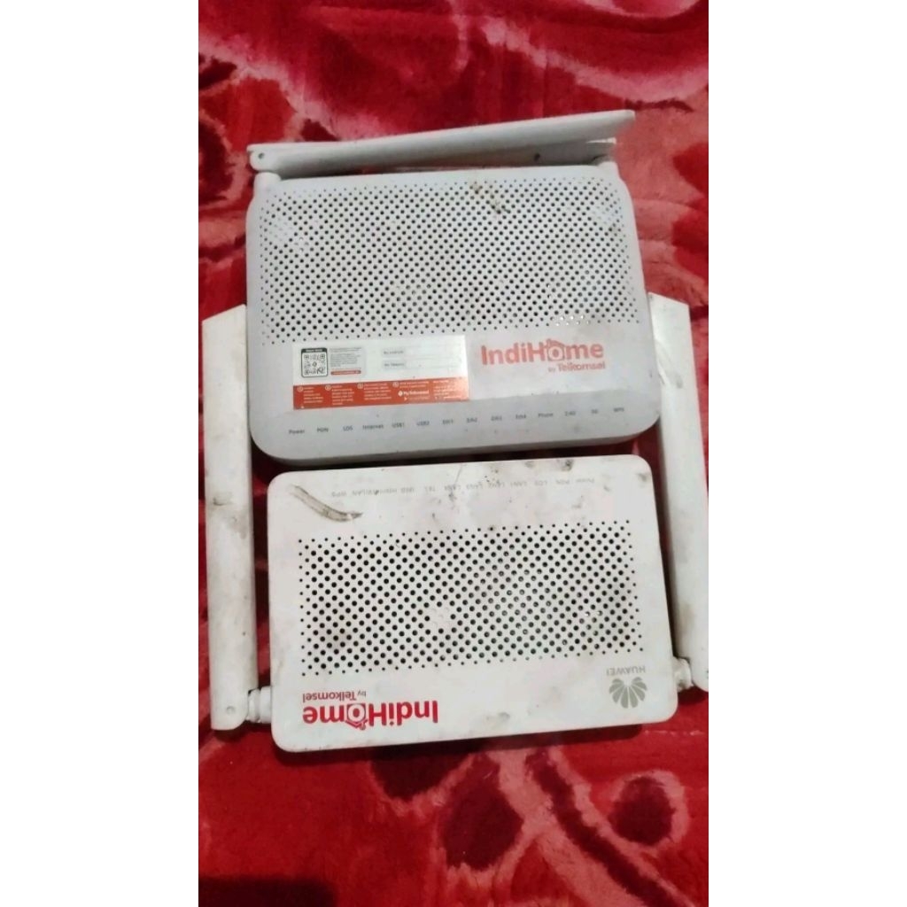 dua unit router huawei bekas indihome