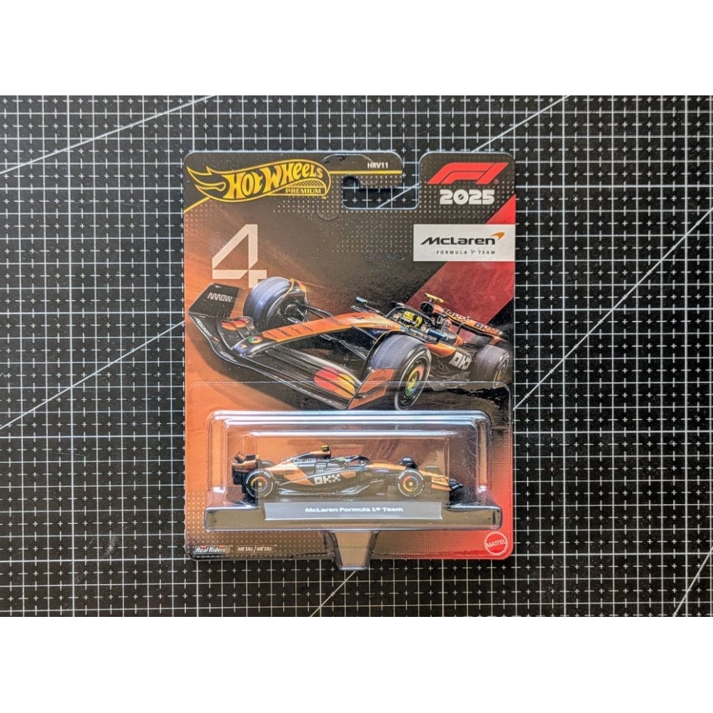 Hot Wheels Premium F1 2025 Team Mclaren