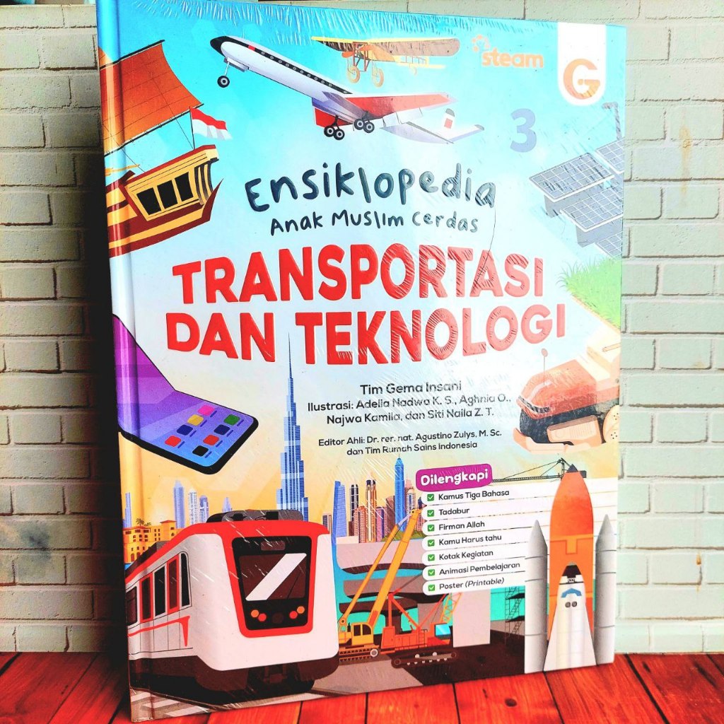 Ensiklopedia Anak Muslim Cerdas - Transportasi dan Teknologi - Gema Insani