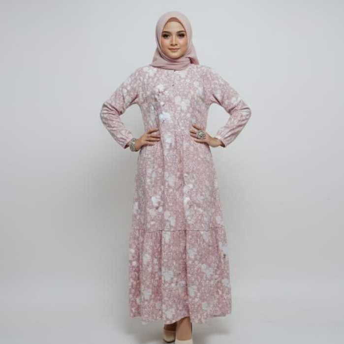 Eprise Gamis - KP312C | Gaun Maxi Wanita Muslim | Dress Gamis | Dress Lebaran