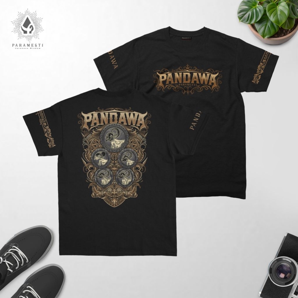 Kaos Wayang Pandawa Paramesti