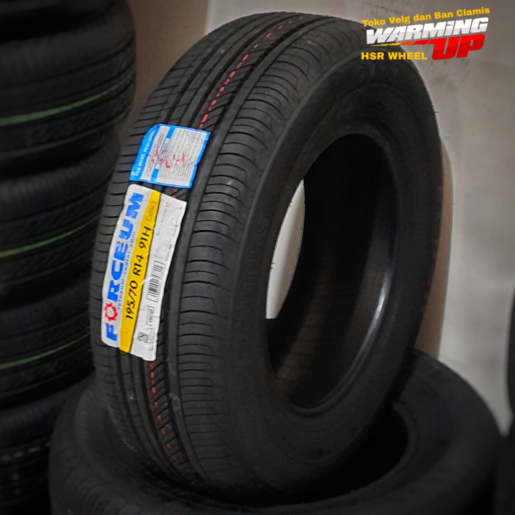 Ban Baru Ukuran 195 70 Ring 14 FORCEUM ECOSA TUBELES